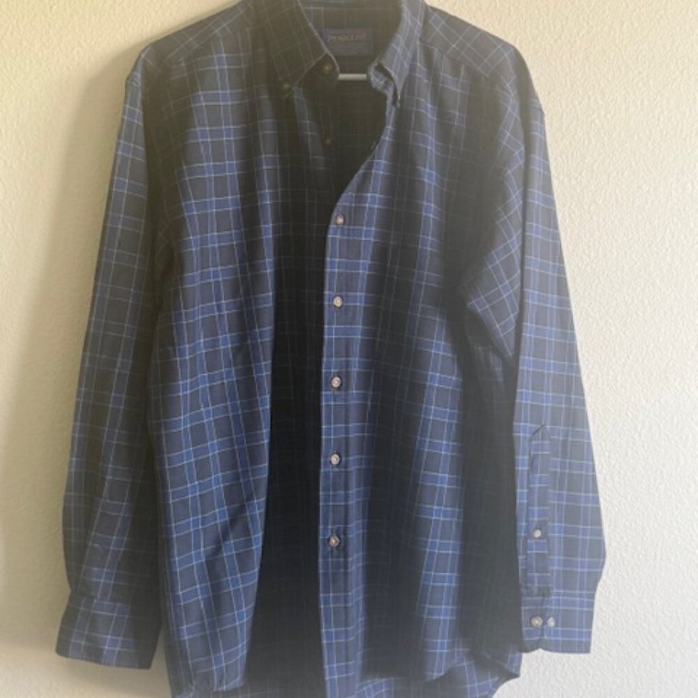 pendleton blue shirt men